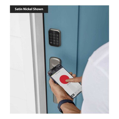 Yale Assure Lock 2 Key-Free Touchscreen with Wi-Fi, Black Suede